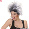 Urban Vibe Wig with Earrings Grey