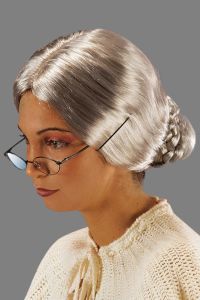 ANCIENNE PERRUQUE - GRANDMA BEA GRIS CLAIR