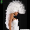 Peluca PUNK BLANCA