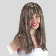WINTER GIRL BROWN WIG WITH HIGHLIGHTS (LONG NATURAL EFFECT)