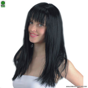 Peluca negra WINTER GIRL