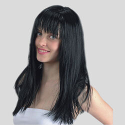 Perruque noire WINTER GIRL