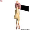 POULET EN CAOUTCHOUC