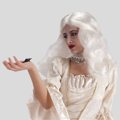 Perruque REINE BLANCHE