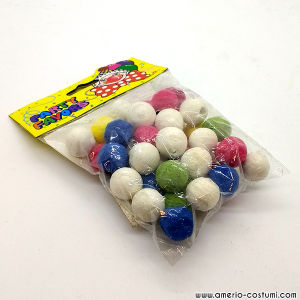 Set of 40 Pressed Paper Balls - 1.5 cm