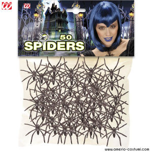 Pcs. 50 Spiders