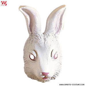 Máscara de conejo de plástico