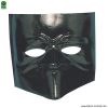Black Venetian Bauta Mask