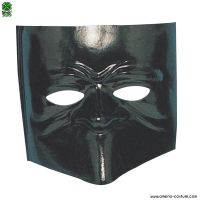 Schwarze Venezianische Bautta Maske