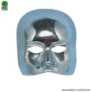 METALLIC HALF FACE MASK - GOLD