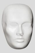 Maschera Viso Medio Bianca