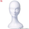 Tête en polystyrène blanc
