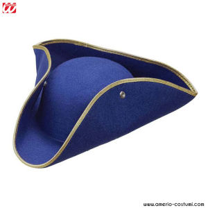 Tricornio de fieltro - Azul