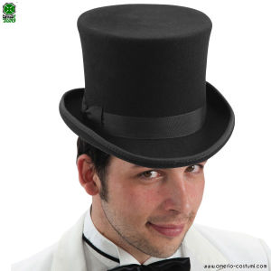 TUBE EN FEUTRE DE LAINE DOUBLÉ EN SATIN - 17 cm - disponible en 2 tailles.