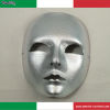 Metallic Silver Face Mask