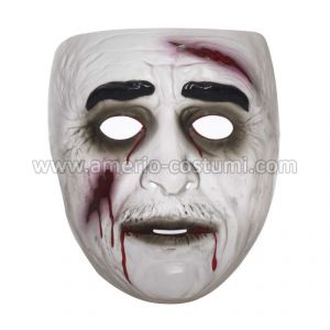Transparente Zombie-Maske