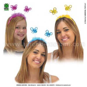 STIRNBAND MIT SCHMETTERLINGEN