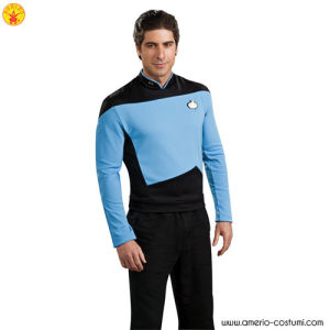 STAR TREK TNG - UNIFORM dlx - ALBASTRU