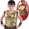Small Roman Gold Chestplate (front/back) 38x30 cm