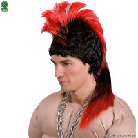 PELUCA ROJA PUNK