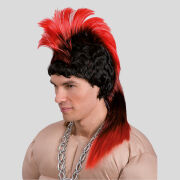 PERRUQUE ROUGE PUNK