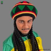 Rasta Hat with Hair