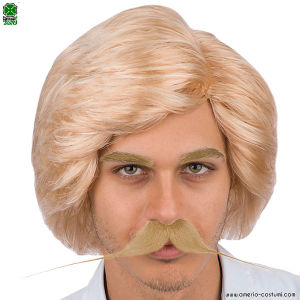 Perruque blonde pour homme
