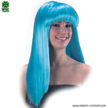 Perruque COSMIC GIRL - BLEU