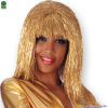 FLASH LAME' LONG GOLD WIG
