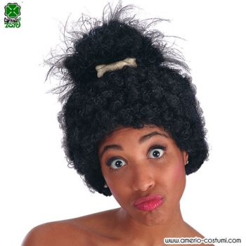 NEGRETTA WIG WITH BONE
