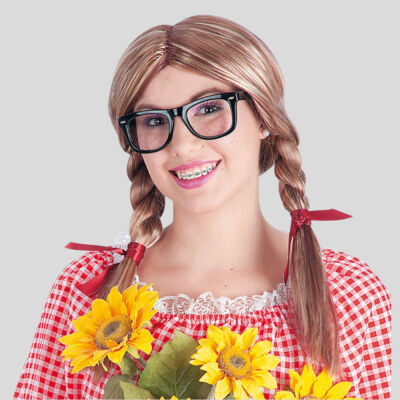 PATTY AVEC DES LUNETTES Perruque