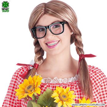 Perucă PATTY CU OCHELARI