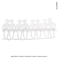 Guirnalda Esqueleto Blanco 4 m