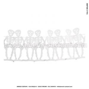 PCS GARLAND 4M SKELETON WHITE