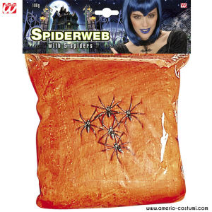 Spinnennetz Orange 100 gr