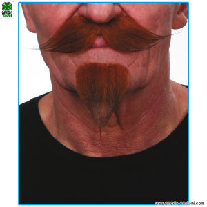 BIGOTE ROJO Y PERILLA