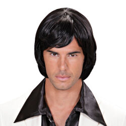 Black DH Adam Wig