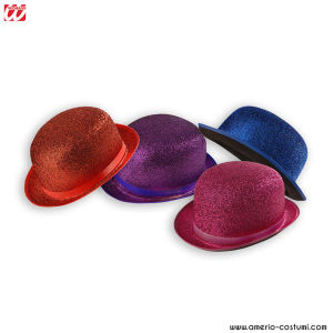 SOMBRERO BOMBÍN DE FIELTRO DE LUREX - disponible en 4 colores