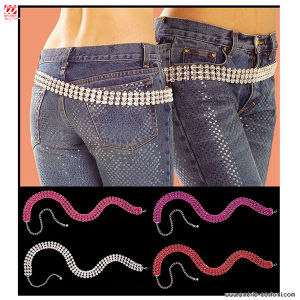 CEINTURE STRASS - disponible en 4 couleurs