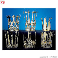 Gold aluminum crown