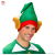 Pălărie de elf ajutor al lui Moș Crăciun cu urechi