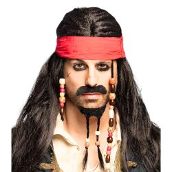 Perücke PIRATE TOBIAS