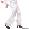 Pantalones de lentejuelas holográficas - BLANCO