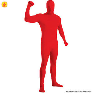 RED 2ND SKIN SUIT