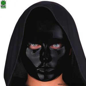 Máscara Facial Negra Mediana