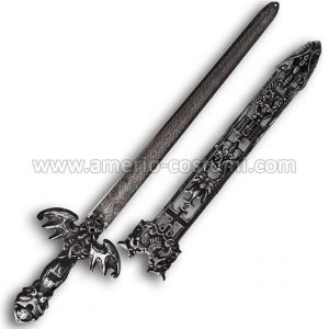 MEDIEVAL SWORD WITH SHEATH - 46 cm