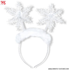 Bandă de păr cu fulg de zăpadă