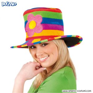 Rainbow Flower Hat