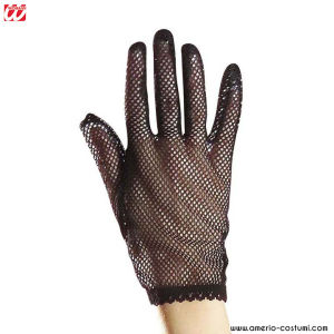 PAAR NETZHANDSCHUHE - SCHWARZ