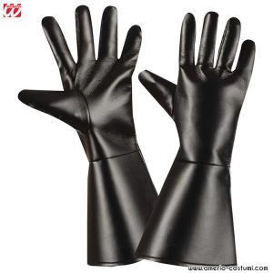 Paia di guanti caratteriali similpelle neri